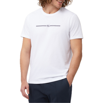 Abbigliamento Uomo T-shirt maniche corte Harmont & Blaine irl232021055-100 Bianco