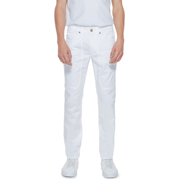 Abbigliamento Uomo Pantaloni Jeckerson JOHN 5 PE24JUPPA077 CTCPTGABA006 Bianco