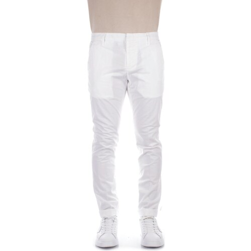 Abbigliamento Uomo Jeans slim Dondup UP235 GSE046PTD Bianco