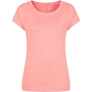 Abbigliamento Donna T-shirts a maniche lunghe Mountain Warehouse Panna II Multicolore