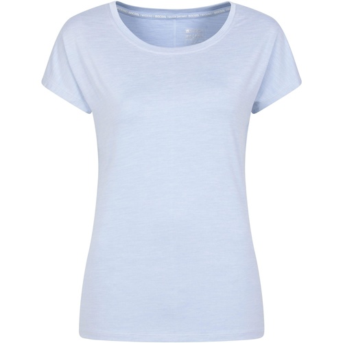 Abbigliamento Donna T-shirts a maniche lunghe Mountain Warehouse MW380 Blu