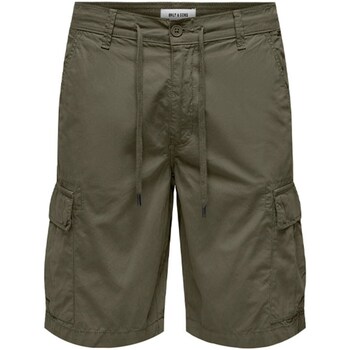 Abbigliamento Uomo Shorts / Bermuda Only & Sons  22029214 Verde