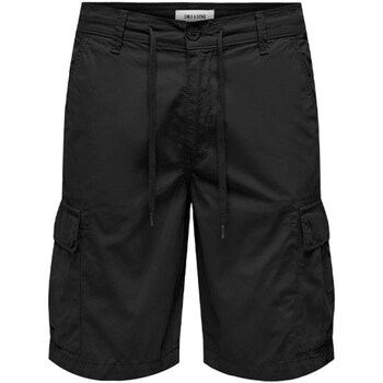 Abbigliamento Uomo Shorts / Bermuda Only & Sons  22029214 Nero
