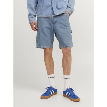 Abbigliamento Uomo Shorts / Bermuda Jack & Jones 12252719 CARPENTER-BLUE DENIM Blu