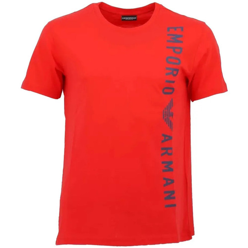 Abbigliamento Uomo T-shirt maniche corte Emporio Armani Eagle Rosso