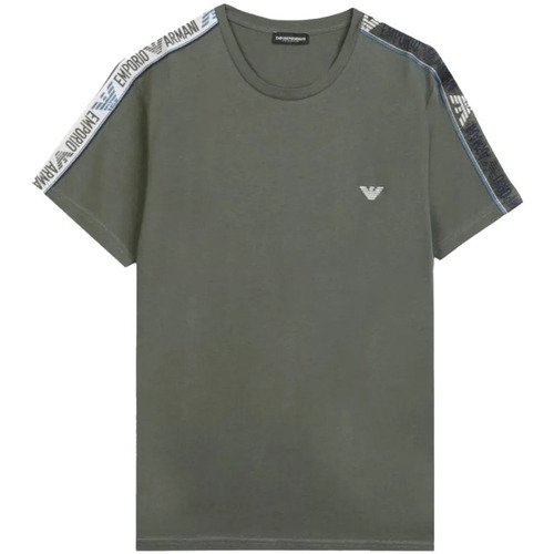 Abbigliamento Uomo T-shirt maniche corte Emporio Armani Eagle GA Kaki