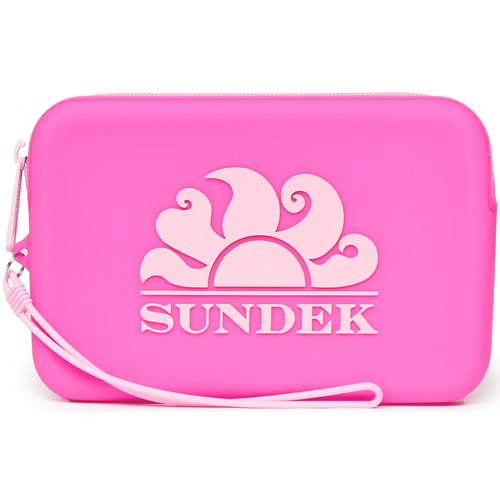 Borse Donna Pochette / Borselli Sundek AW748ABSL100/SMALL NECESSAI 86701 Shocking pink 01
