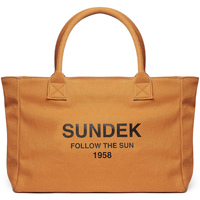 Borse Donna Tote bag / Borsa shopping Sundek AW832ABCV500/REGULAR TOTE BAG 99900 Beige