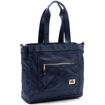 Borse Donna Tote bag / Borsa shopping Rocco Barocco Gloria Blu
