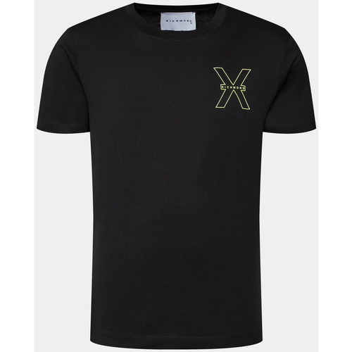 Abbigliamento Uomo T-shirt maniche corte Richmond X ATRMPN-45470 Nero