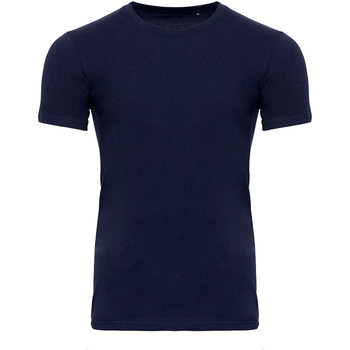 Abbigliamento Uomo T-shirt maniche corte Teeshoppen Muscle Blu