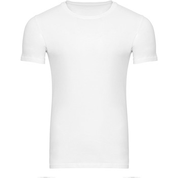 Abbigliamento Uomo T-shirt maniche corte Teeshoppen Muscle Bianco