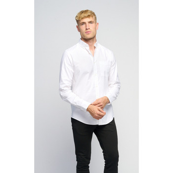 Abbigliamento Uomo T-shirts a maniche lunghe Teeshoppen Performance Bianco