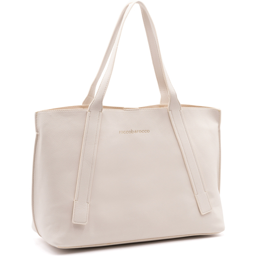 Borse Donna Tote bag / Borsa shopping Rocco Barocco Glam Bianco