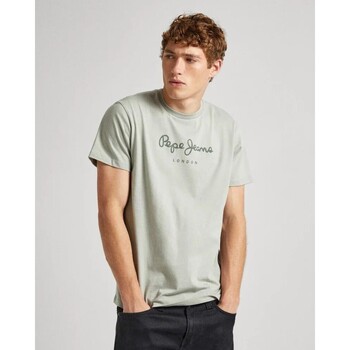 Abbigliamento Uomo T-shirt maniche corte Pepe jeans PM508208 EGGO N Verde
