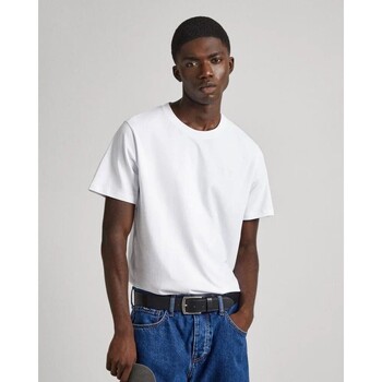 Abbigliamento Uomo T-shirt maniche corte Pepe jeans PM509206 CONNOR Bianco