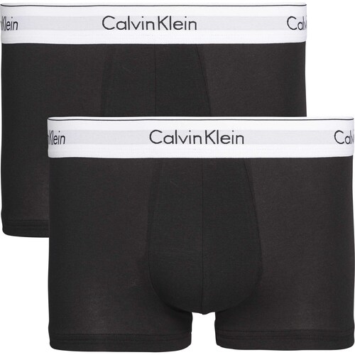Biancheria Intima Uomo Mutande uomo Calvin Klein Jeans Low Rise Trunk 2P Nero