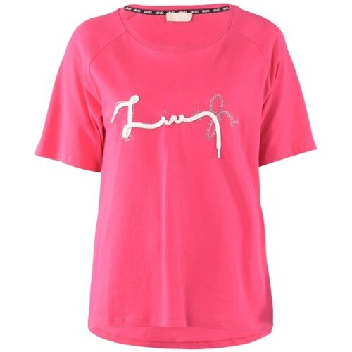 Abbigliamento Donna T-shirt maniche corte Liu Jo  Rosa