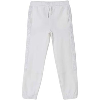 Abbigliamento Bambina Pantaloni da tuta Pinko Up STRETCH FLEECE PANTS GIRL Bianco