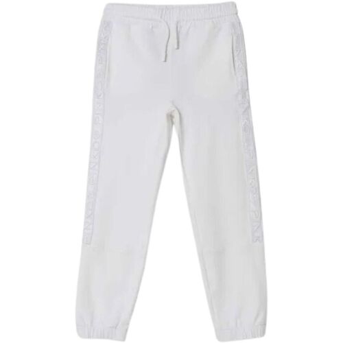 Abbigliamento Bambina Pantaloni Pinko Up STRETCH FLEECE PANTS GIRL Bianco