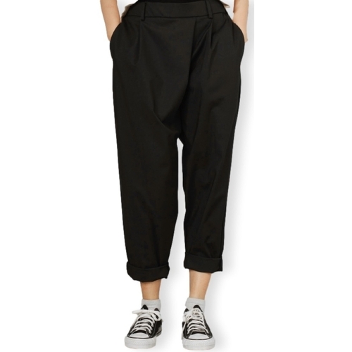 Abbigliamento Donna Pantaloni Wendy Trendy Trousers 792028 - Black Nero