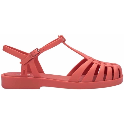 Scarpe Donna Sandali Melissa Aranha Quadrada Sandals - Red Rosso