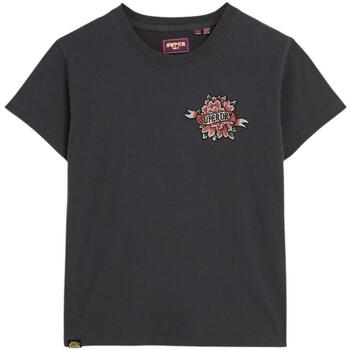 Abbigliamento Donna T-shirt & Polo Superdry  Nero