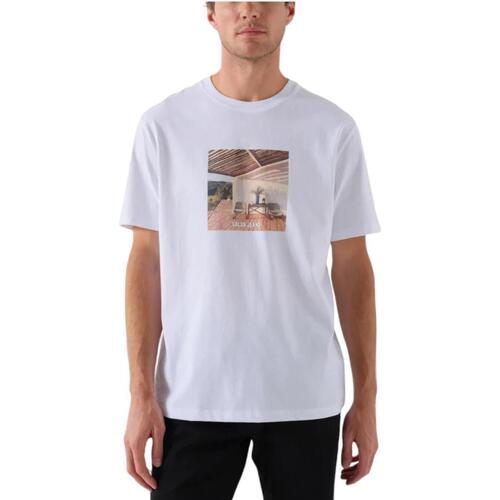 Abbigliamento Uomo T-shirt maniche corte Salsa  Bianco