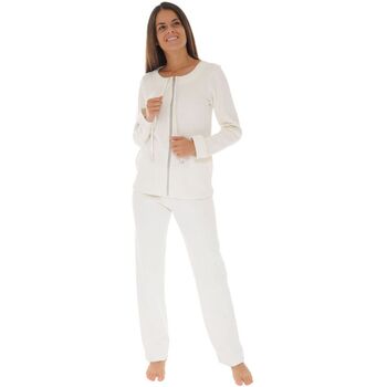 Abbigliamento Donna Pigiami / camicie da notte Christian Cane GRAZIELLA Bianco
