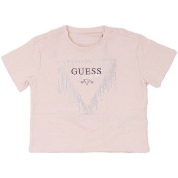 Abbigliamento Bambina T-shirt maniche corte Guess J4RI24K6YW4 Rosa