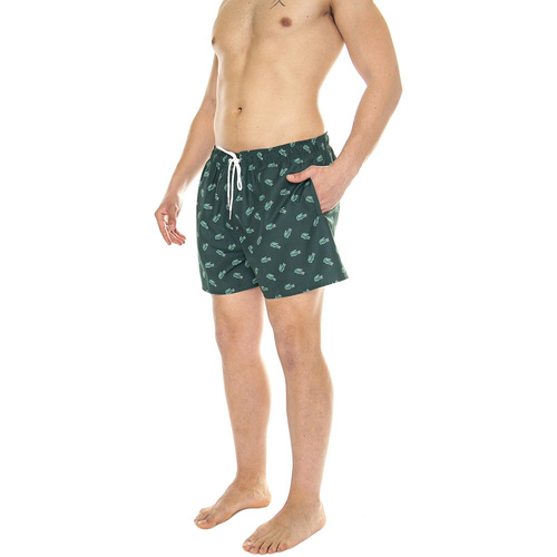 Abbigliamento Uomo Costume / Bermuda da spiaggia Lacoste Short Bagno DCJ Green Verde