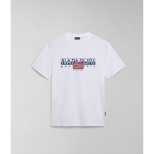 Abbigliamento Uomo T-shirt maniche corte Napapijri NP0A4HTO002 Bianco