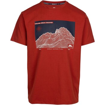 Abbigliamento Uomo T-shirts a maniche lunghe Trespass TP6560 Rosso
