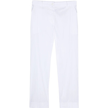 Abbigliamento Donna Jeans 3/4 & 7/8 Patrizia Pepe PANTALONE CHINOS Bianco