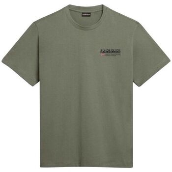 Abbigliamento Uomo T-shirt maniche corte Napapijri NP0A4HQQGAE1 Verde