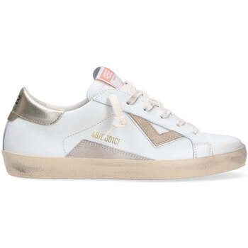Scarpe Donna Sneakers basse 4B12 sneaker Suprime bianco platino Bianco