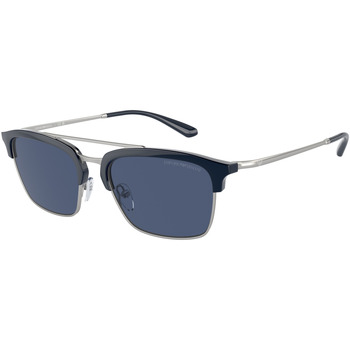 Orologi & Gioielli Uomo Occhiali da sole Emporio Armani EA4228 Occhiali da sole, Blu/Blu, 55 mm Blu