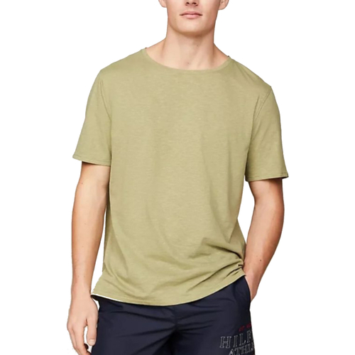 Abbigliamento Uomo T-shirt maniche corte Tommy Hilfiger UM0UM03226 Verde