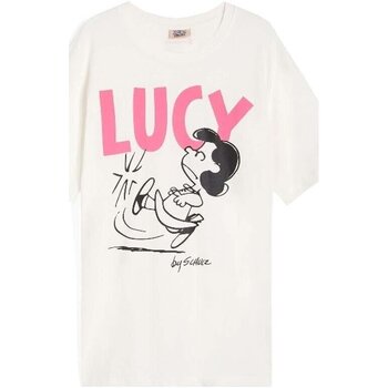 Abbigliamento Donna T-shirt maniche corte Freddy T-Shirt Donna Monocromatic Lucy Bianco