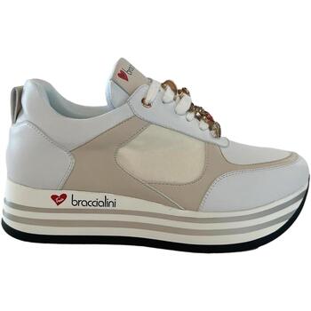 Scarpe Donna Sneakers Braccialini BB108 Bianco