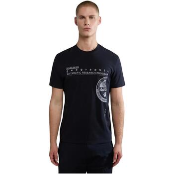 Abbigliamento Uomo T-shirt maniche corte Napapijri NP0A4HQH0411 Nero