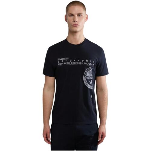 Abbigliamento Uomo T-shirt maniche corte Napapijri NP0A4HQH0411 Nero