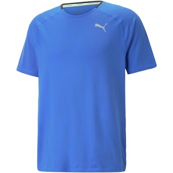 Abbigliamento Uomo T-shirt maniche corte Puma Run Cloudspun Ss Tee Blu