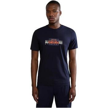 Abbigliamento Uomo T-shirt maniche corte Napapijri NP0A4HQK1761 Blu