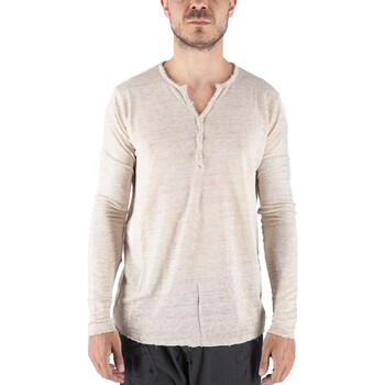 Abbigliamento Uomo T-shirt & Polo Devid Label Serafino Cordoba In Puro Lino Beige