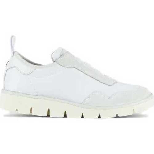 Scarpe Donna Sneakers Panchic P05W007-0064A001 SLIP ON NYLON SUEDE WHITE Bianco