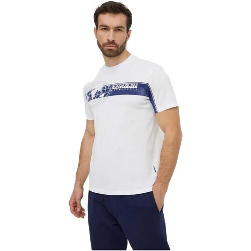 Abbigliamento Uomo T-shirt maniche corte Napapijri NP0A4HQH0021 Bianco