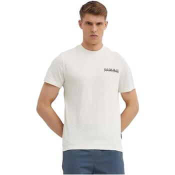Abbigliamento Uomo T-shirt maniche corte Napapijri NP0A4HQBNR21 Bianco