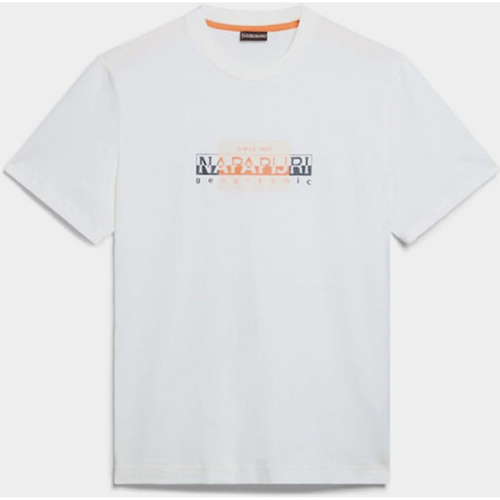Abbigliamento Uomo T-shirt maniche corte Napapijri NP0A4HQKN1A1 Bianco