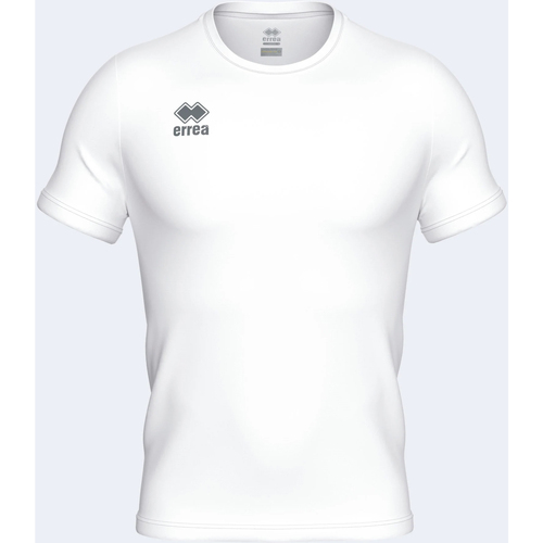 Abbigliamento T-shirt maniche corte Errea Evo T-Shirt Mc Ad Bianco
